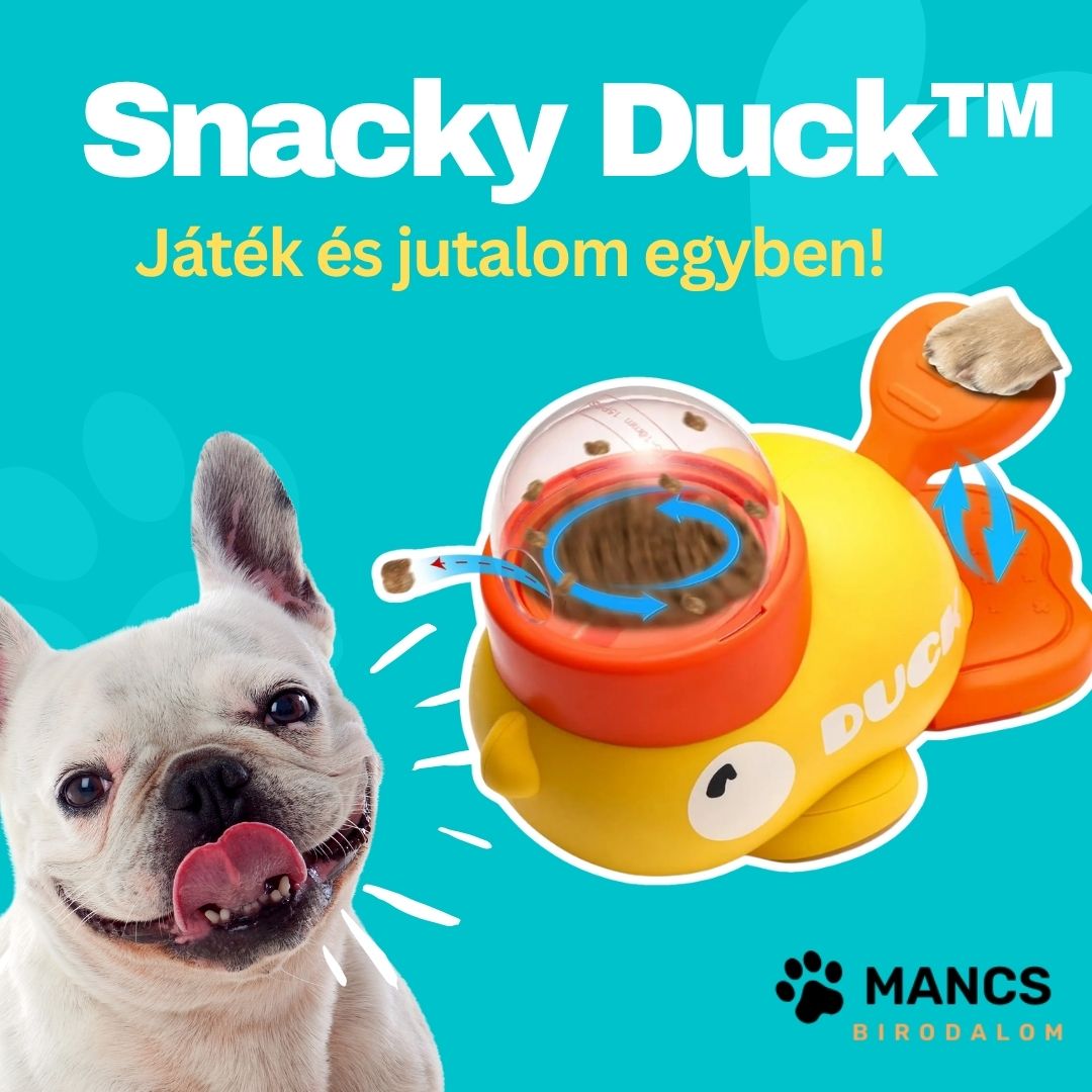 Snacky Duck™ - 2in1 Interaktív Jutalomfalat Adagoló