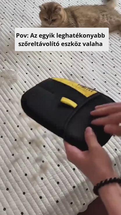 Pet Glove™  - Elektrosztatikus kisállat szőreltávolító kesztyű
